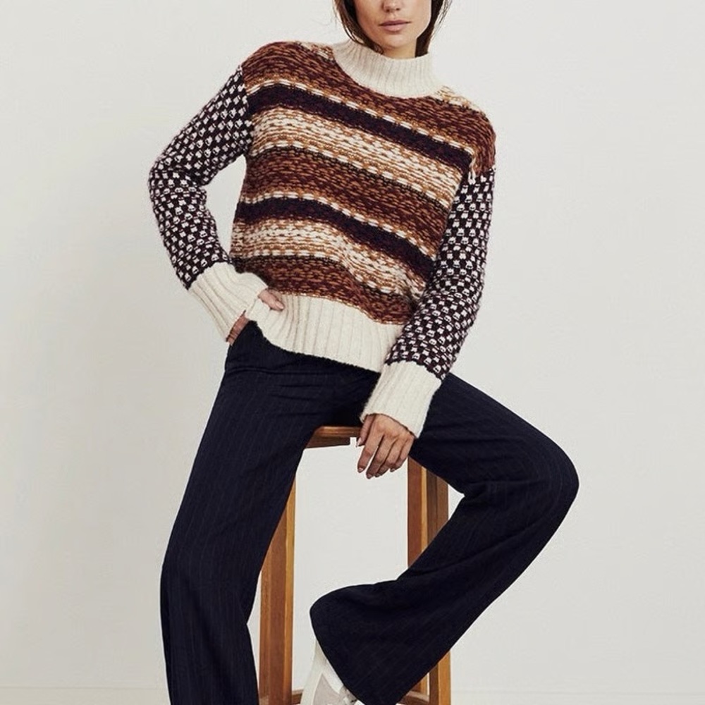 Veronica Beard woman’s sweater alpaca wool - Picture 3 of 6